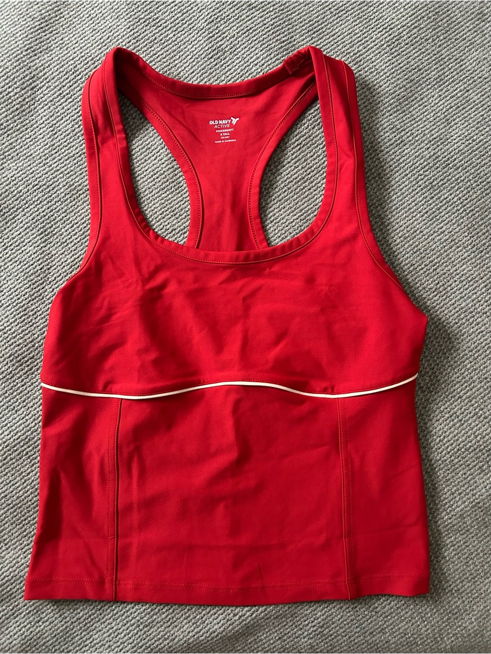 Old Navy athletic tank, S-tall